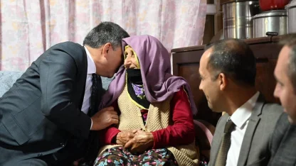Vali Çiftçi’den ahde vefa