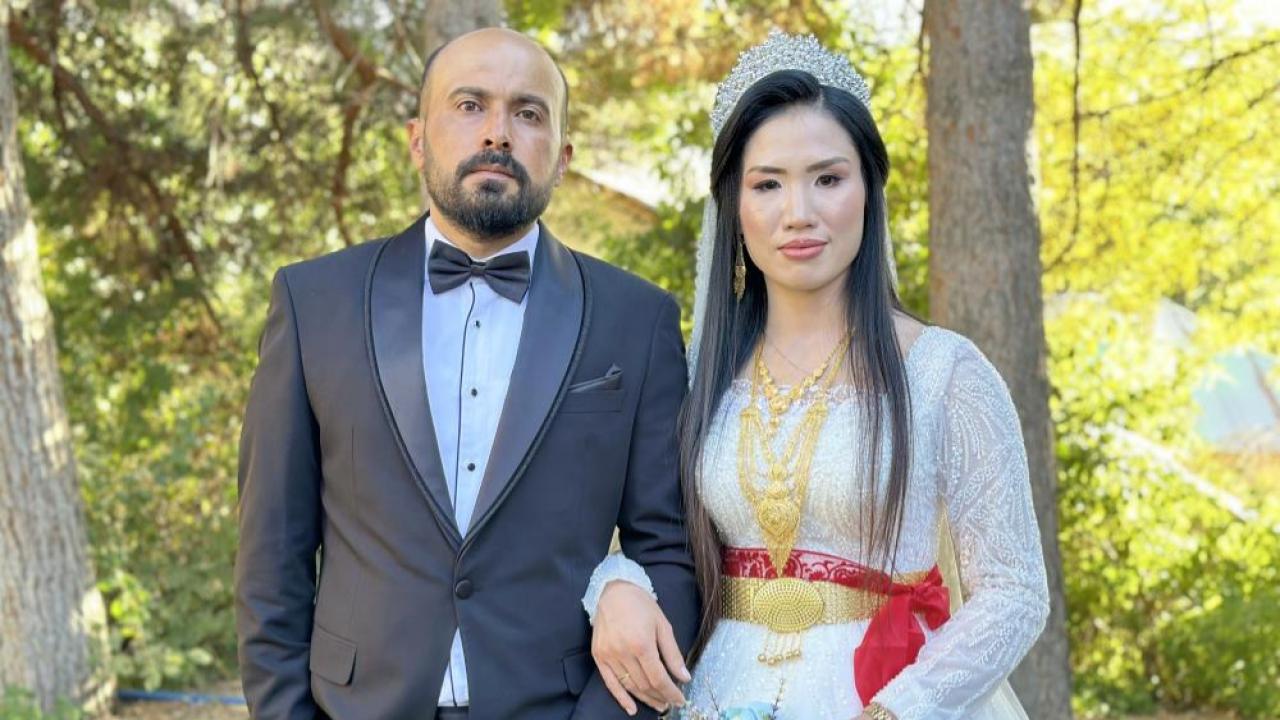 Vietnamlı kadın Müslüman olduktan sonra Yüksekova&#039;da evlendi