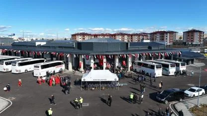 Yeni otogar Kars’ın kurtuluş gününde hizmete açıldı