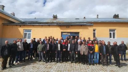 Yetiştiricilere şarbon hastalığı ve koruma yöntemleri anlatıldı