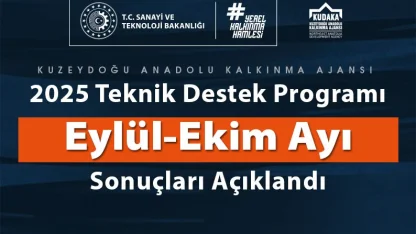 2025 yılı teknik destek programı 5. dönem sonuçları açıklandı