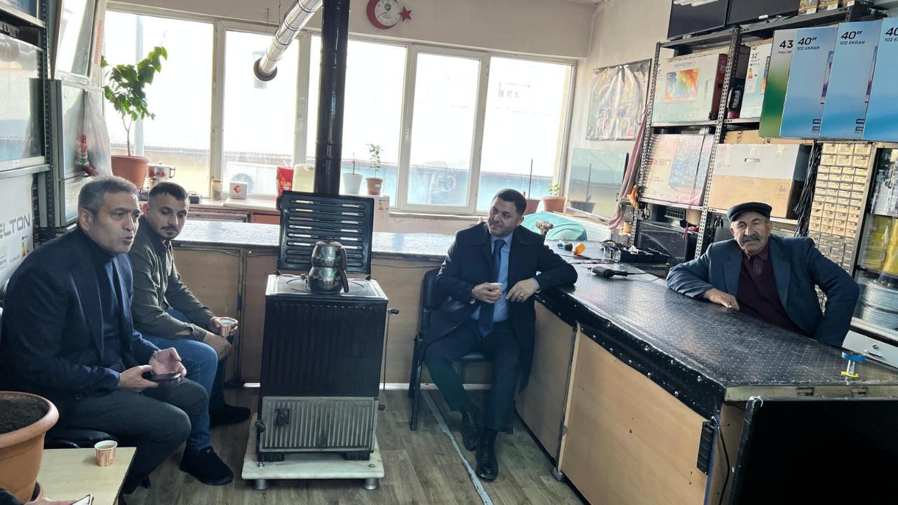 Adıgüzel’den Kars’ta Esnaf Ziyareti