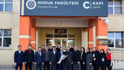 AK Parti İl Başkanı İbrahim Küçükoğlu, Atatürk Üniversitesi Hukuk Fakültesi öğrencileriyle buluştu