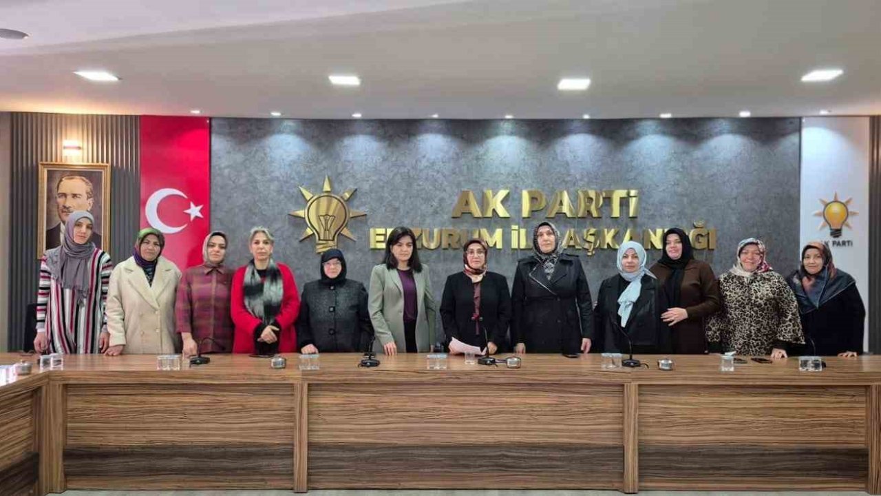 Ak Parti Kadın Kolları; &quot;Kadınlarımız yalnız değildir&quot;