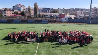 Ardahan'da farkındalık yürüyüşü