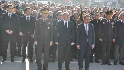 Atatürk ölümünün 87. yıldönümünde Kars’ta anıldı