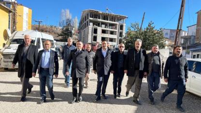 Başkan Adıgüzel, Sarıkamış’ta esnaf ziyareti yaptı