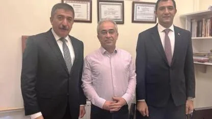 Başkan Yamtemur ve Başkan Koç, Barlas Sülü’yü ziyaret etti