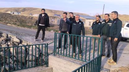 Bölge Müdürü Kotan, çalışmaları yerinde inceledi