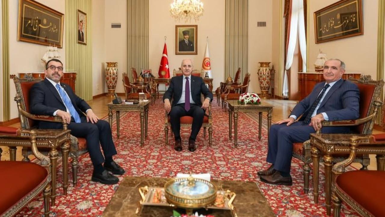 Çalkın ve Kapu, Numan Kurtulmuş&#039;u ziyaret etti