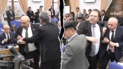 CHP'li Alp ile ESK Genel Müdürü Taylan arasında bütçe görüşmelerinde arbede