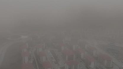 Elazığ sis bulutları arasında kayboldu
