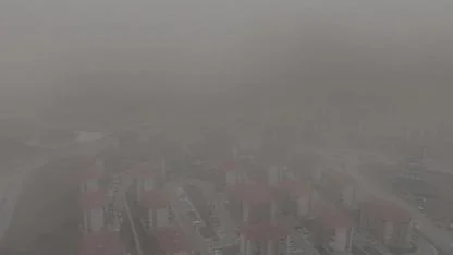 Elazığ sis bulutları arasında kayboldu