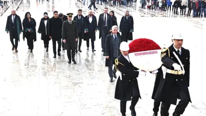 Erzurum Barosu’ndan Anıtkabir’e anlamlı ziyaret