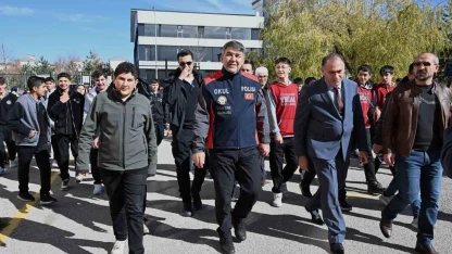 Erzurum’da her okul bir polise zimmetli
