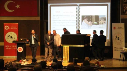 Erzurum’da kutsal topraklara yolculuk öncesi umre provası