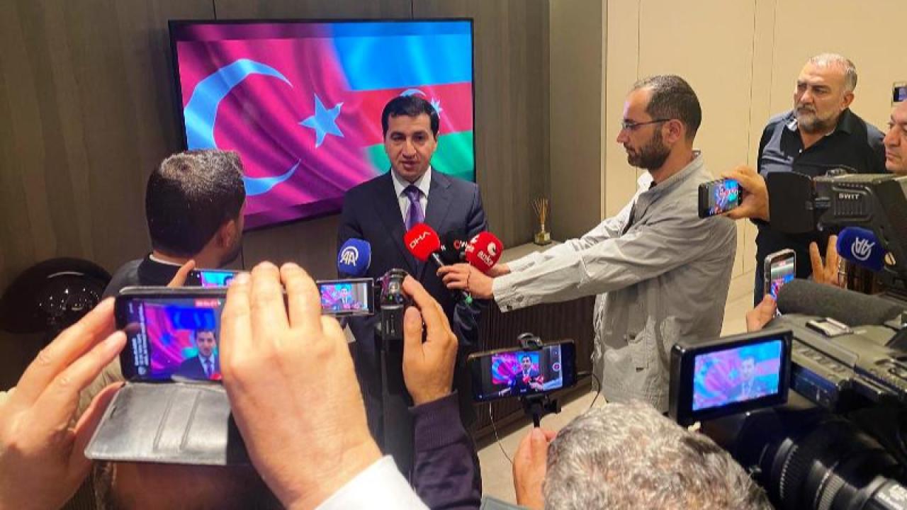 Hacıyev: İşgalden kurtardığımız topraklarımızı yeniden inşa ediliyoruz