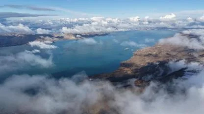 Hazarbaba Dağı'nda muhteşem manzara
