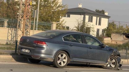 Iğdır’da maddi hasarlı trafik kazası