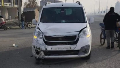 Iğdır’da yeni çevre yolu’nda trafik kazası: 1 yaralı
