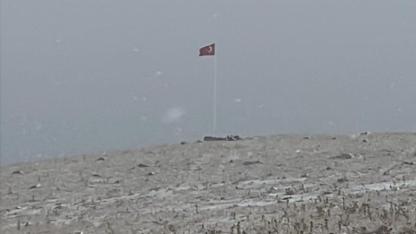 Kars'ın yüksek kesimleri beyaza büründü