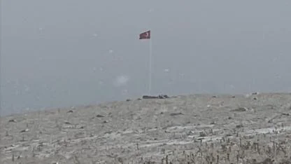 Kars'ın yüksek kesimleri beyaza büründü