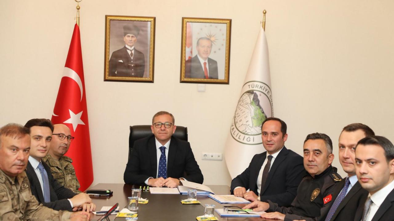 Kars’ta asayiş ve güvenlik toplantısı yapıldı