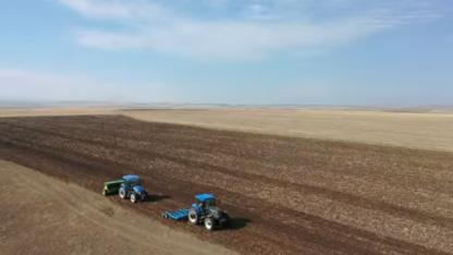 Kars’ta güzlük tohumlar ekiliyor