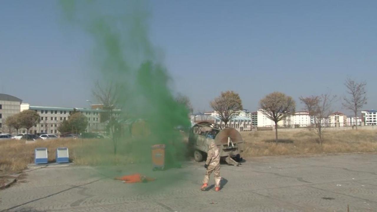 Kars’ta HAP Tatbikatı gerçeği aratmadı
