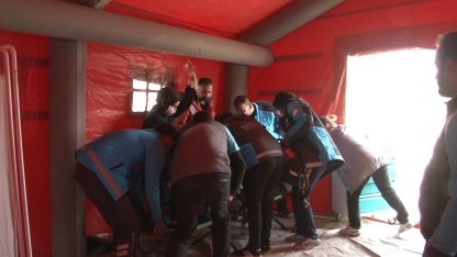 Kars’ta HAP Tatbikatı gerçeği aratmadı