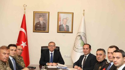 Kars’ta İl Güvenlik ve Asayiş toplantısı