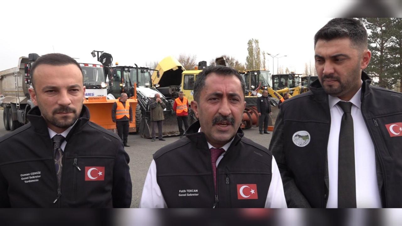 Kars&#039;ta &quot;kar kaplanları&quot; kış mesaisine hazır