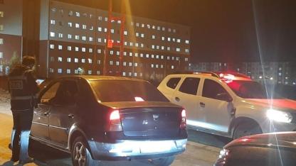 Kars’ta öğrenci yurtları çevresinde denetim