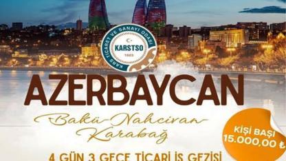 Kars’tan Azerbaycan’a iş gezisi