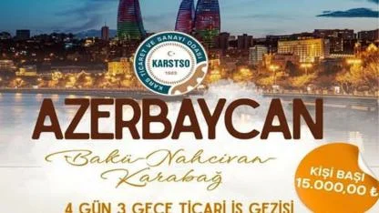 Kars’tan Azerbaycan’a iş gezisi