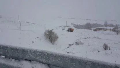 Kızıldağ beyaza büründü