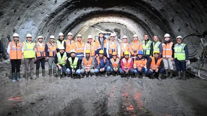 Kop Dağı Tünelinde, 2027 yılında ışık görülmesi hedefleniyor