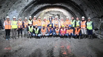 Kop Dağı Tünelinde, 2027 yılında ışık görülmesi hedefleniyor