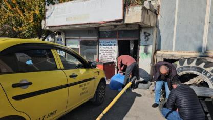 Lastikçilerde yoğun mesai