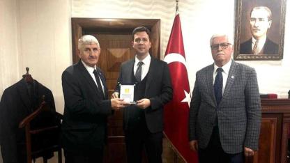 Türkiye Muharip Gaziler Derneği  kaymakamları ziyaret etti
