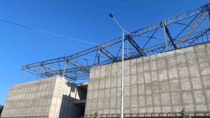 Patnos’ta Alışveriş merkezi inşaatında sona gelindi