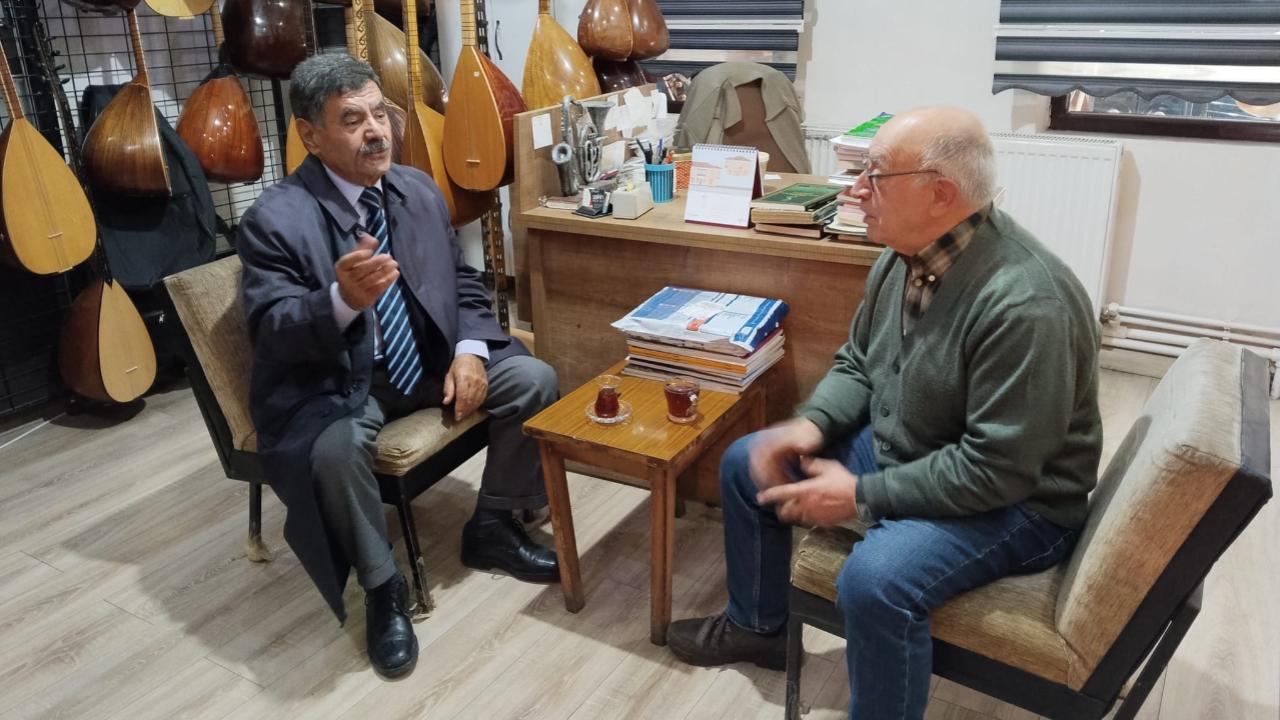 Prof. Dr. Cevdet Bozkuş&#039;tan Salih Şahin&#039;e ziyaret