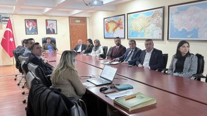 Tarımsal kuraklıkla mücadele çalışmaları görüşüldü