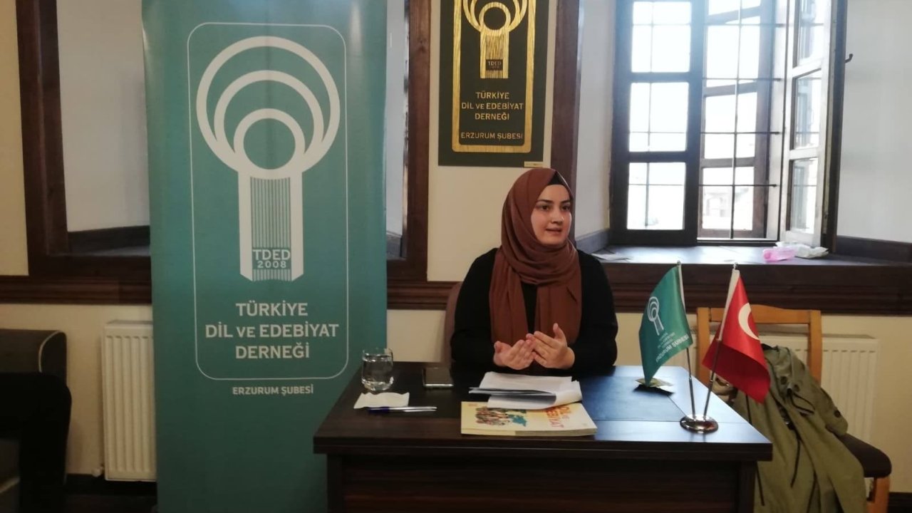 TDED Erzurum’un Konuğu Gamze Akçıl; &quot;Yabancılara Türkçe öğretimi Türkiye’nin kültürel diplomasisine katkı sağlamaktadır&quot;