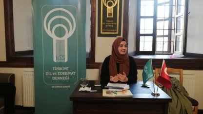 TDED Erzurum’un Konuğu Gamze Akçıl; "Yabancılara Türkçe öğretimi Türkiye’nin kültürel diplomasisine katkı sağlamaktadır"
