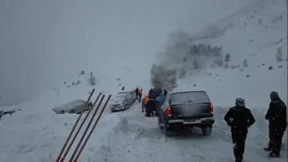 3 çoban, sürü ile birlikte çığ altında kaldı