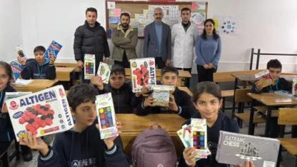 440 çeşit akıl ve zekâ oyunu seti okullara dağıtıldı