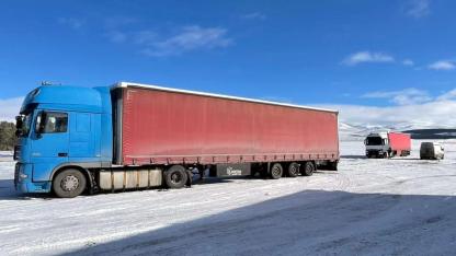 Ağır tonajlı araçlara kapatılan kara yollarında ulaşım normale döndü