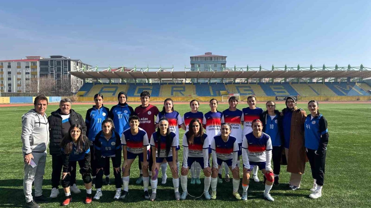 Ağrı Kadın Futbol Kulübü’nden hakem raporuna sert tepki
