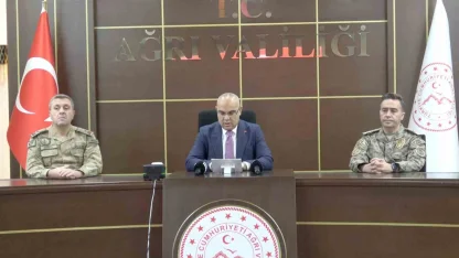 Ağrı Valisi Koç: "Devletin gücü ve kararlılığı her şartta sahadadır